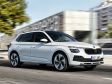 Skoda Kamiq Facelift 2023 - Die Frontscheinwerfer wurden leicht nach unten vergrößert, das Tagfahrband noch schmaler.