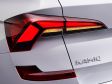 Skoda Kamiq Facelift 2023 - Heckleuchte im Detail