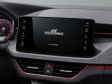 Skoda Scala Facelift 2023 - Das große Mitteldisplay misst übrigens 9,2 Zoll statt 8,25 Zoll und kommt mit dem Navigationssystem ins Auto.