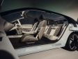 Skoda Vision O (2025) - Innenraum ohne B-Säule. Die Türen der Studie öffnen gegenläufig.