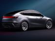 Tesla Model Y (2026) - Heckansicht Premium-Version