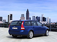 Volvo V50 - seitliche Heckansicht