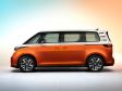 Der neue VW ID.Buzz - Farbkombi Orange / Weiß