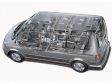 VW Multivan Comfortline, Schnittzeichnung