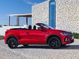 T-Roc Cabrio Facelift 2022 - Seitenansicht offen, rot