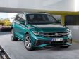 VW Tiguan II Facelift 2021 - An der Front gibt es jetzt wieder ein leichtes Lächeln und keine glatt durchgezogene Frontpartie.