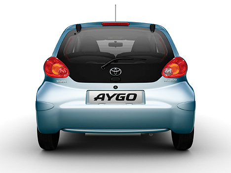 Toyota Aygo - Heckansicht