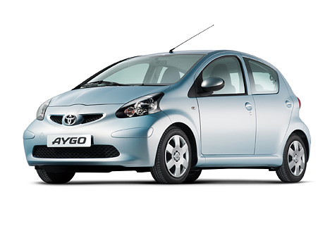 Toyota Aygo - Seitliche Ansicht