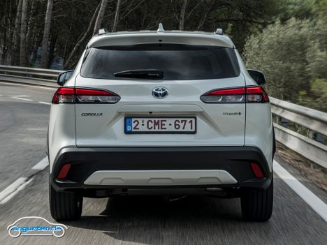 Toyota Corolla Cross (2022) - Heckansicht