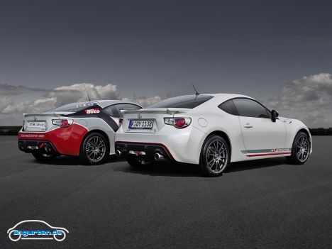 Toyota GT86 Cup Edition - Für diejenigen, die bereits einen GT86 haben, will Toyota auch ein Kit zur Nachrüstung anbieten.