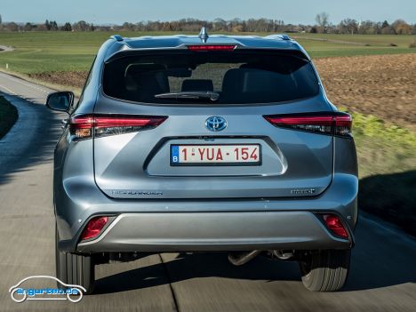 Toyota Highlander (XU70) - Heckansicht