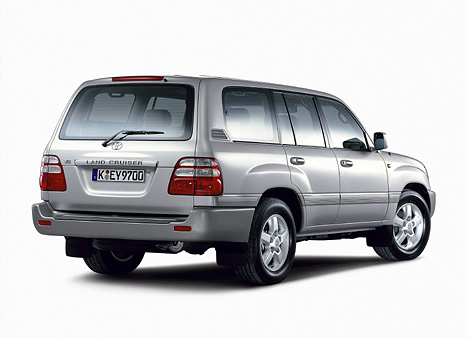 Toyota Land Cruiser 100 - Heckansicht