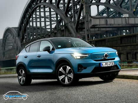 Volvo C40 - SUV-Coupe oder so etwas in der Richtung nennt Volvo den C40.