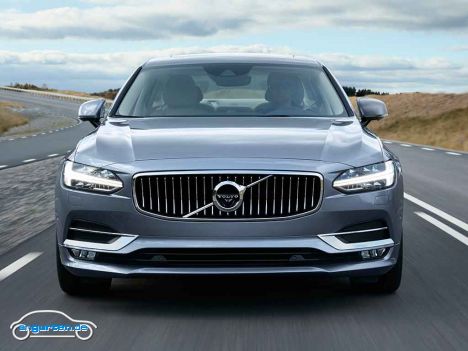 Volvo S90 - Farbe: Mussel Blue