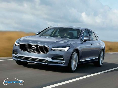 Volvo S90 - Farbe: Mussel Blue