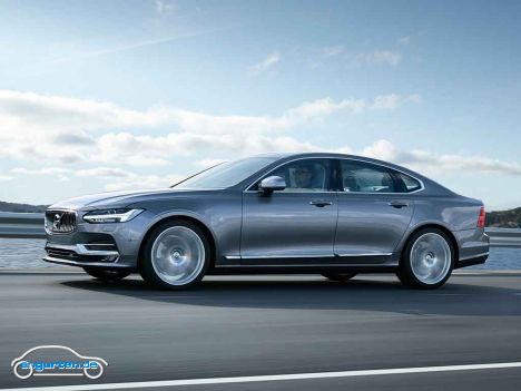 Volvo S90 - Farbe: Mussel Blue