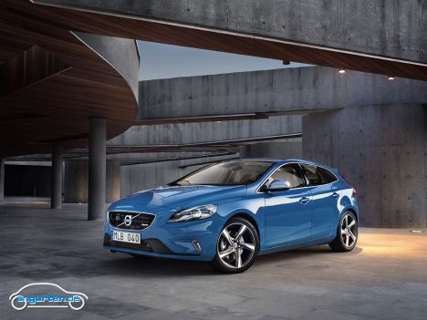 Volvo V40 - Er kann seine Verwandschaft zum C30 nicht leugnen.