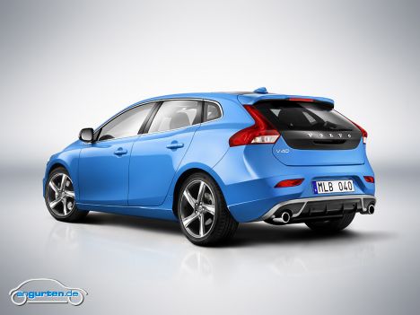 Volvo V40 - Sportlich von vorne …