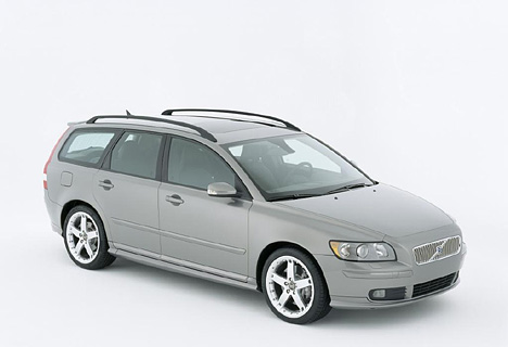 Volvo V50 - Studioaufnahme Front/oben