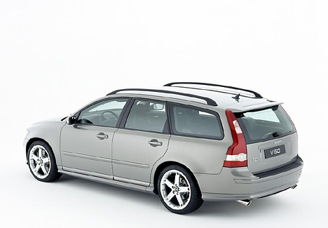 Volvo V50 - Studioaufnahme Heck/oben