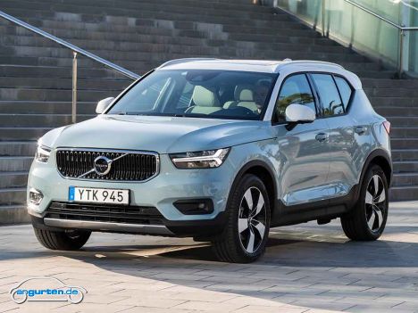 Volvo XC40 - Farbe: Amazon Blue