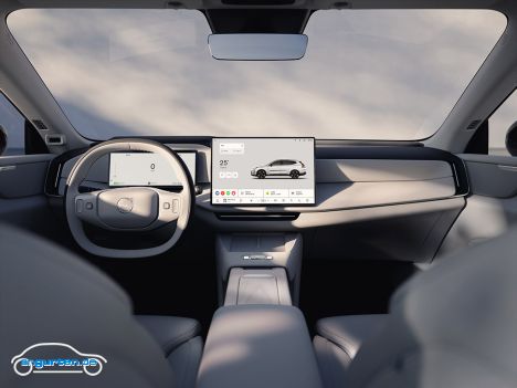 Volvo XC70 (2026) - Und Reichweite hat er. Über 200 Kilometer sollen es auch nach WLTP in etwa sein. Endgültige Werte gibt es allerdings noch nicht.