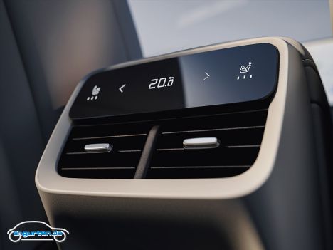 Volvo XC70 (2026) - Luftsteuerung für die Rücksitze