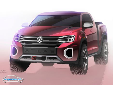 VW Atlas Tanoak Concept - Nur für die USA - Bild 10