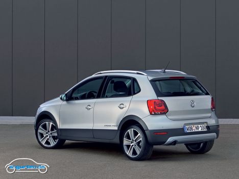 VW CrossPolo - Auch die Länge wächst um 23 mm gegenüber der Normalversion des Polo.