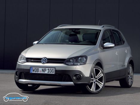 VW CrossPolo - Der Radstand bleibt allerdings gleich.