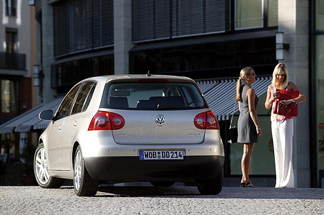 Der Golf als TDI mit Einparkhilfe