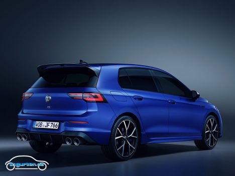 VW Golf 8 R - Heckansicht