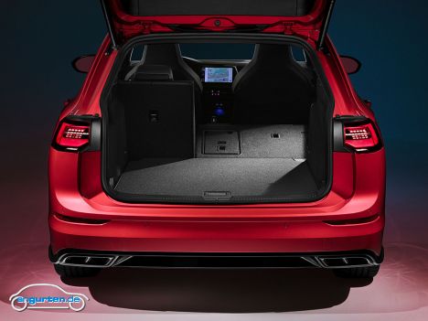 VW Golf 8 Variant - Gepäckraum