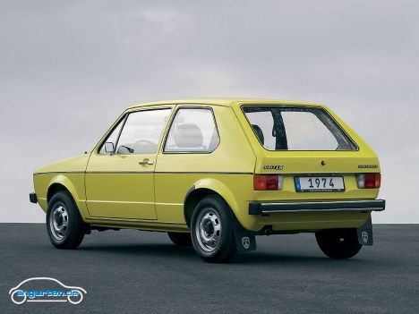 VW Golf I - Heckansicht