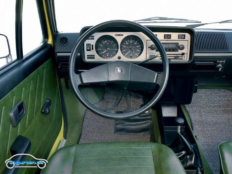VW Golf I - Cockpit