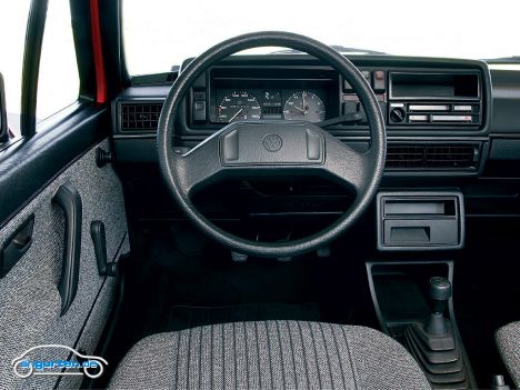 VW Golf II - Innenraum