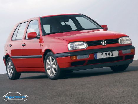 VW Golf III - Frontansicht