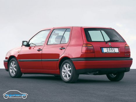 VW Golf III - Heckansicht