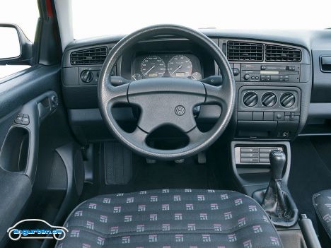 VW Golf III - Innenraum
