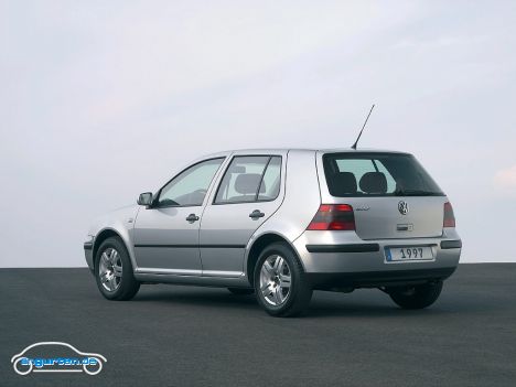 VW Golf IV - Heckansicht