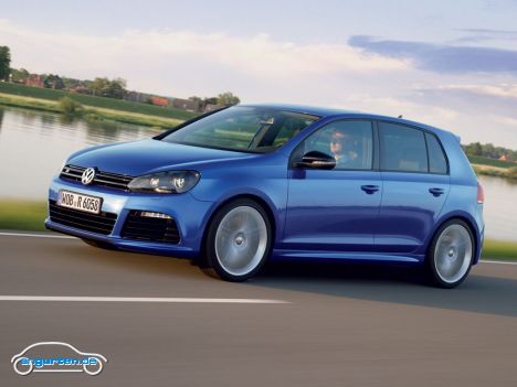 Golf R - Äußerlich ist ihm die Power kaum anzusehen.