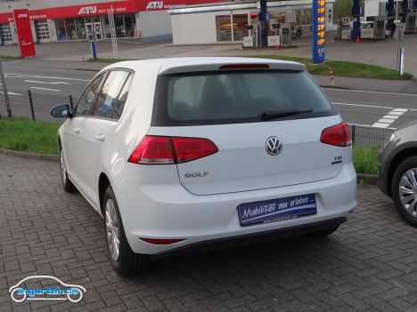 VW Golf VII - Farbe: Pure White