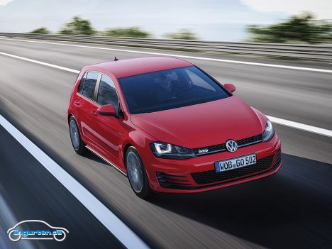 Der GTD des neuen Golf VII kommt direkt mit 182 PS aus 2 Litern Hubraum.