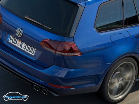 VW Golf VII R Variant Facelift - Bild 5