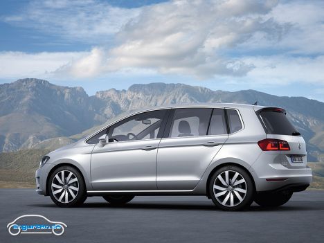 VW Golf VII Sportsvan - Eine BlueMotion Variante ist scheinbar geplant und soll mit 3,7 Litern auf 100 Kilometern auskommen (1.6 TDI, 110 PS).