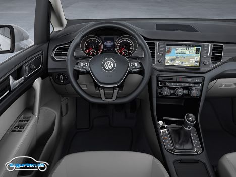 VW Golf VII Sportsvan - Alle Modelle des Sportsvan sind mit Start-/Stopp System ausgestattet.