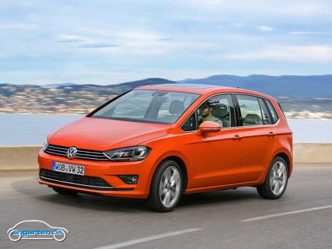 VW Golf Sportsvan - Habanero Orange