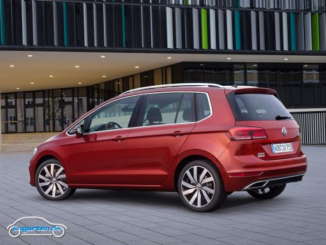 VW Golf VII Sportsvan Facelift - Bild 9