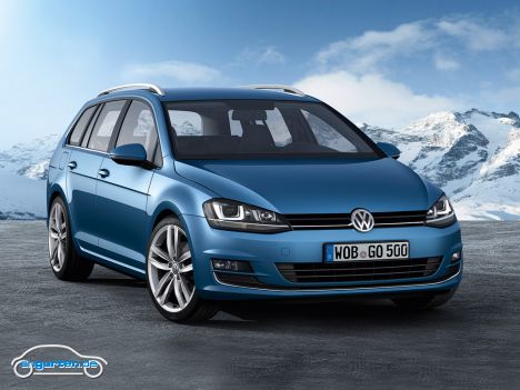 Auf dem Genfer Autosalon 2013 hat VW den neuen Golf VII Variant vorgestellt.