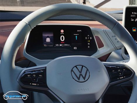 VW ID.5 - Bei Wechselstrom sind 11 kW möglich. In 7:30 Stunden ist das Auto dann voll.